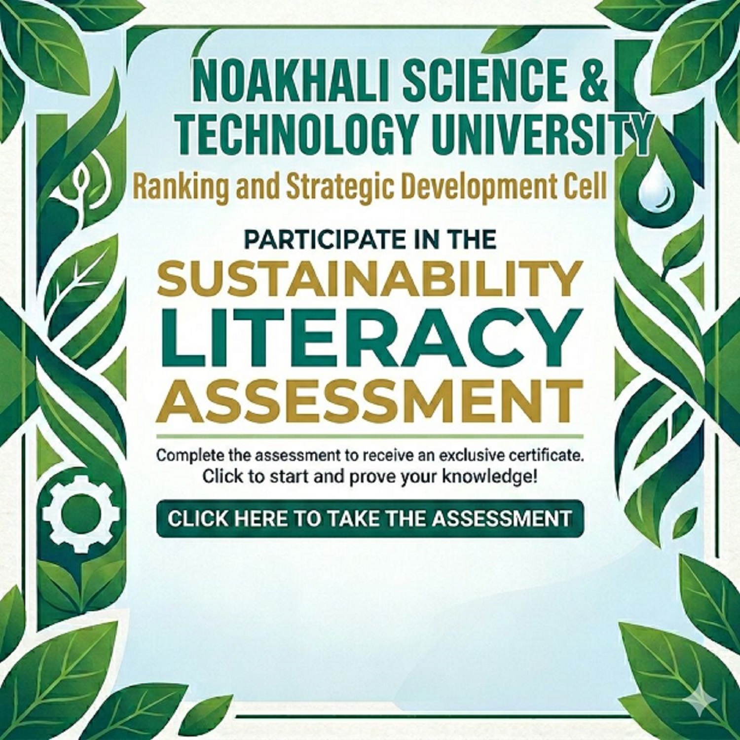 Sustainability Literacy Assessment