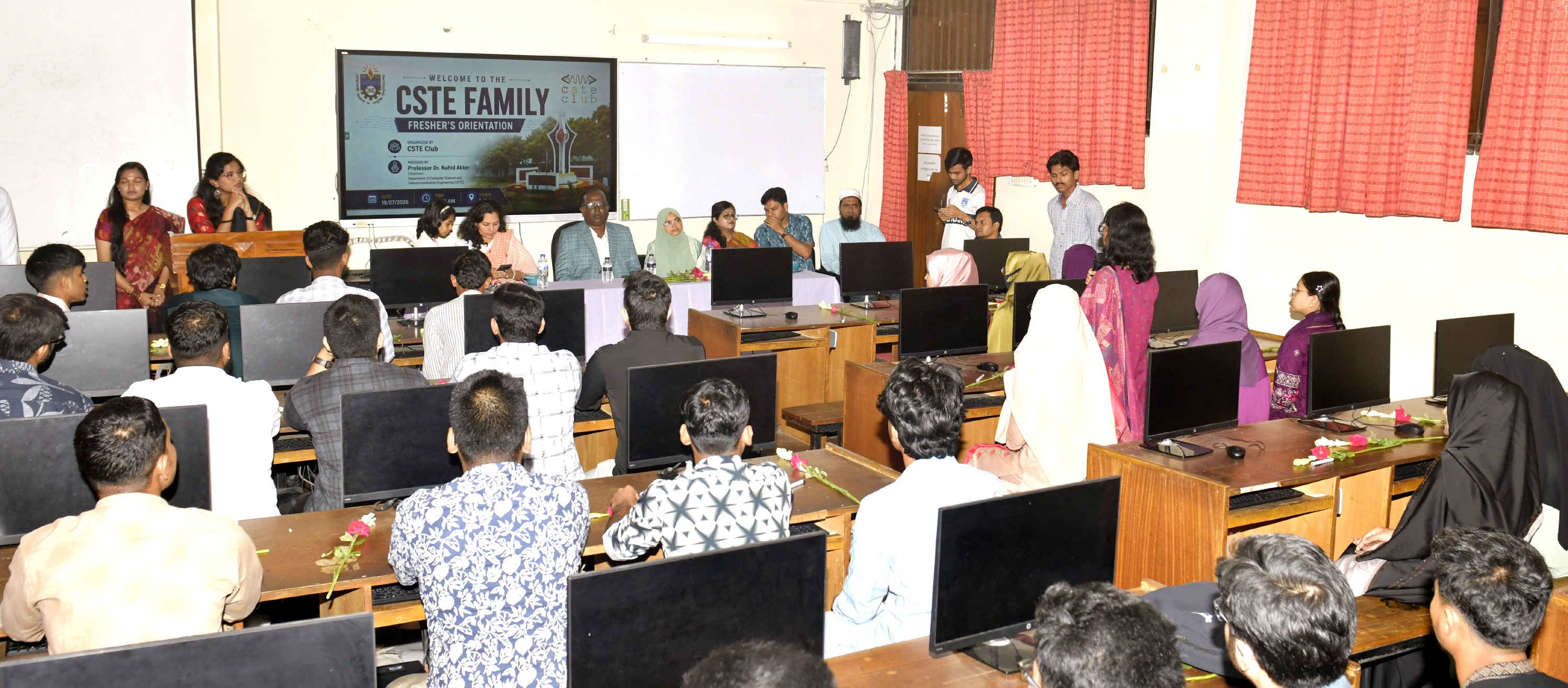 নোবিপ্রবিতে নবীন শিক্ষার্থীদের বিভাগওয়ারী ওরিয়েন্টেশন অনুষ্ঠিত