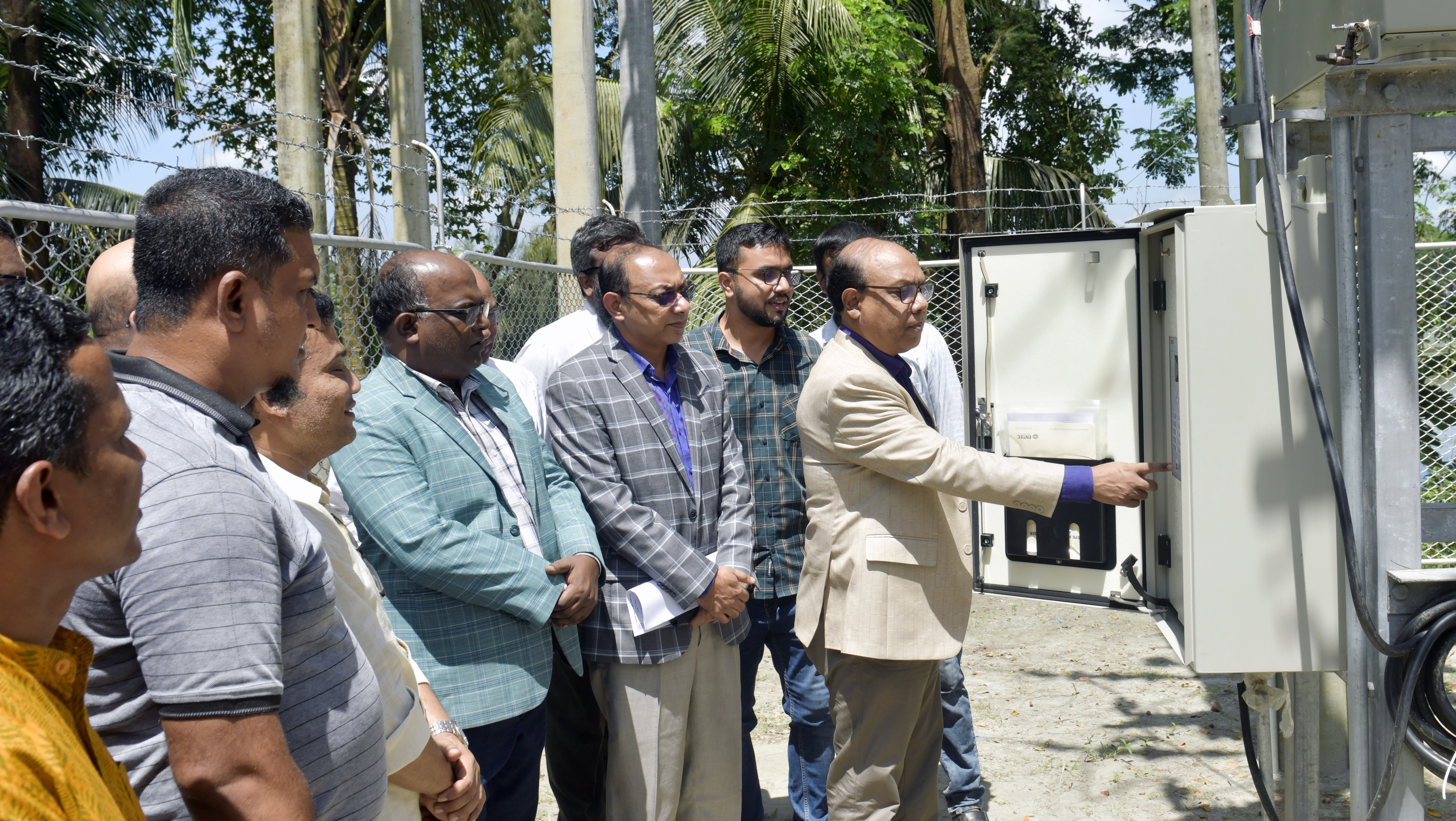 নোবিপ্রবিতে বিদ্যুৎ উপকেন্দ্রের উদ্বোধন নিরবচ্ছিন্ন বিদ্যুৎ সরবরাহ শুরু