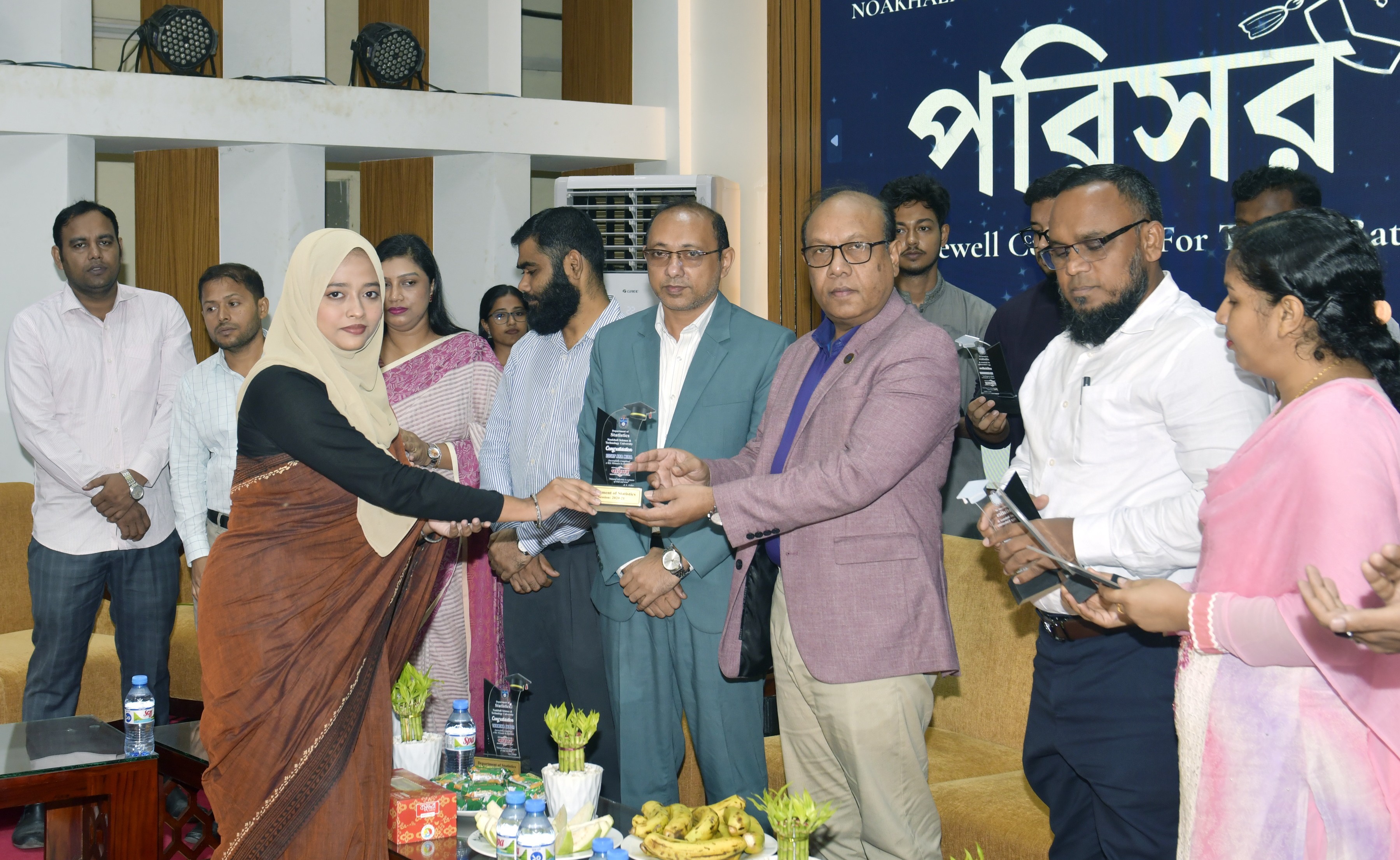 নোবিপ্রবিতে পরিসংখ্যান বিভাগের ৫ম ব্যাচের ফেয়ারওয়েল অনুষ্ঠিত